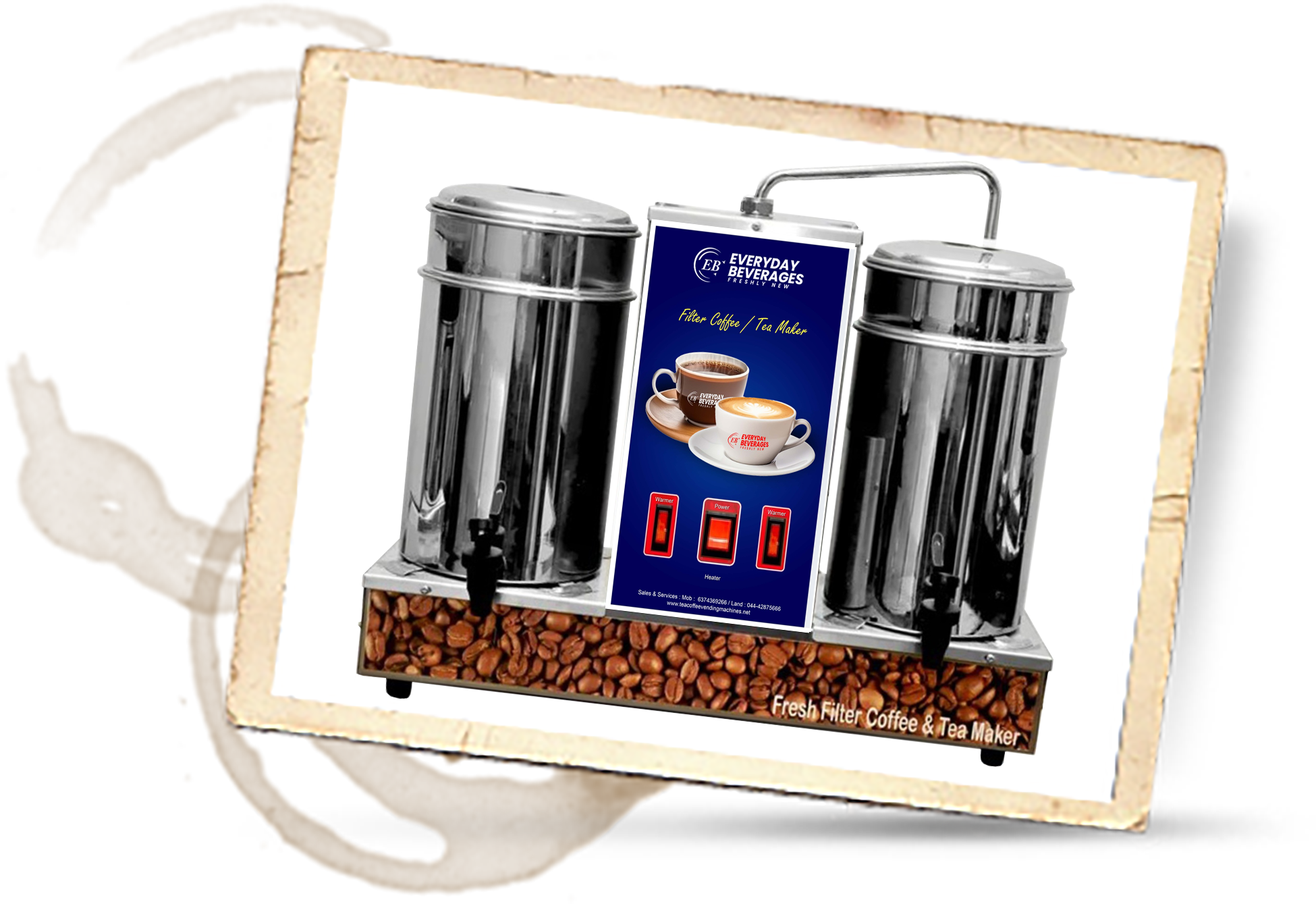 Tea and Coffee Vending Machine Supplier