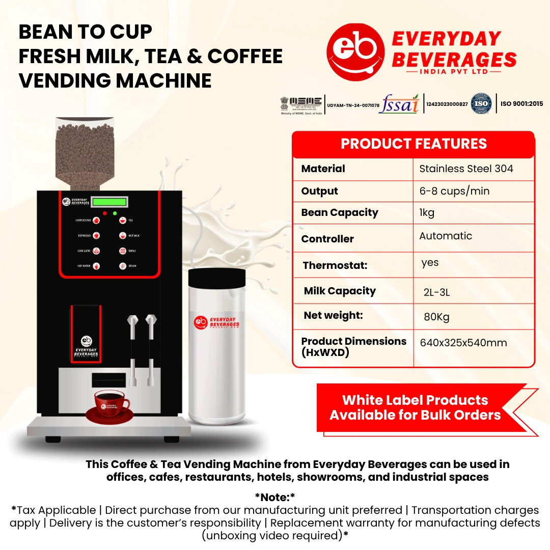 Coffee vending machine (1kg) - Bean to cup - Image 3