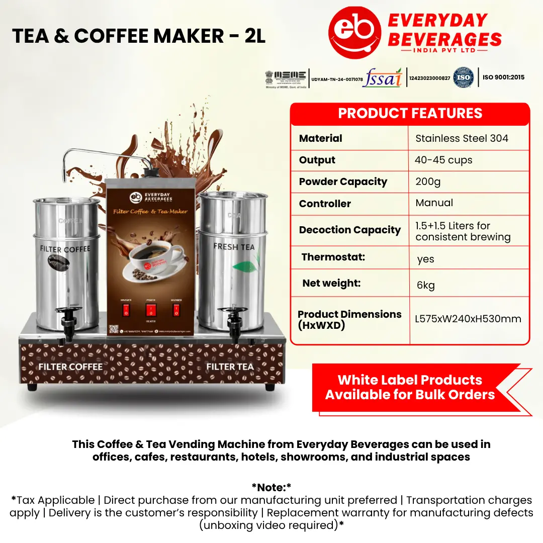 teacoffee maker 2l