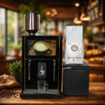 Android bean-to-cup coffee vending machine by Everyday Beverages