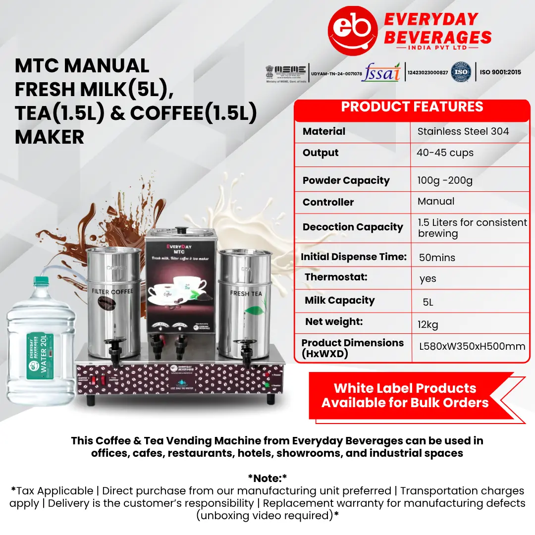 coffee and tea maker 3ltr (Manual) - Image 3
